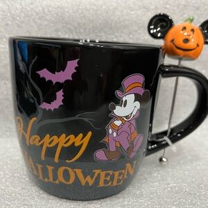 Disney Halloween Mickey Mouse Black Mug